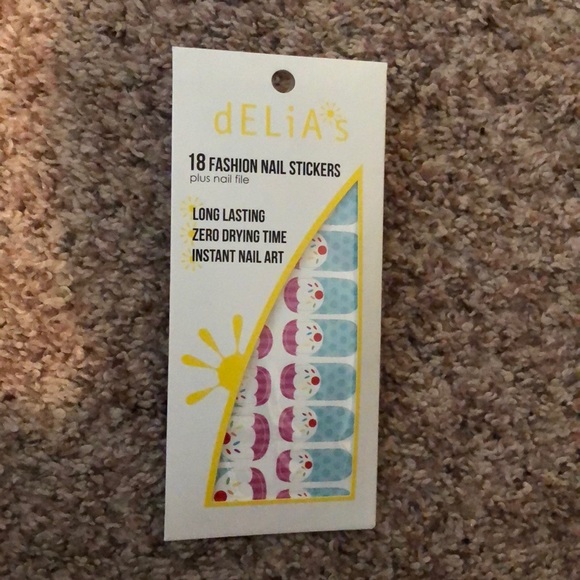 dELiA*s Other - Delia’s Cupcake Nail Stickers